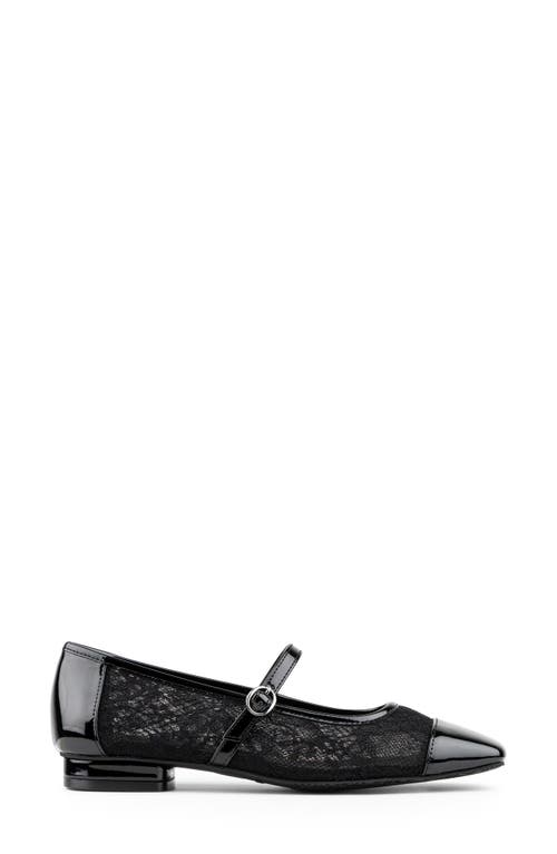 Donald Pliner Mary Jane Ballet Flat In Animal Print