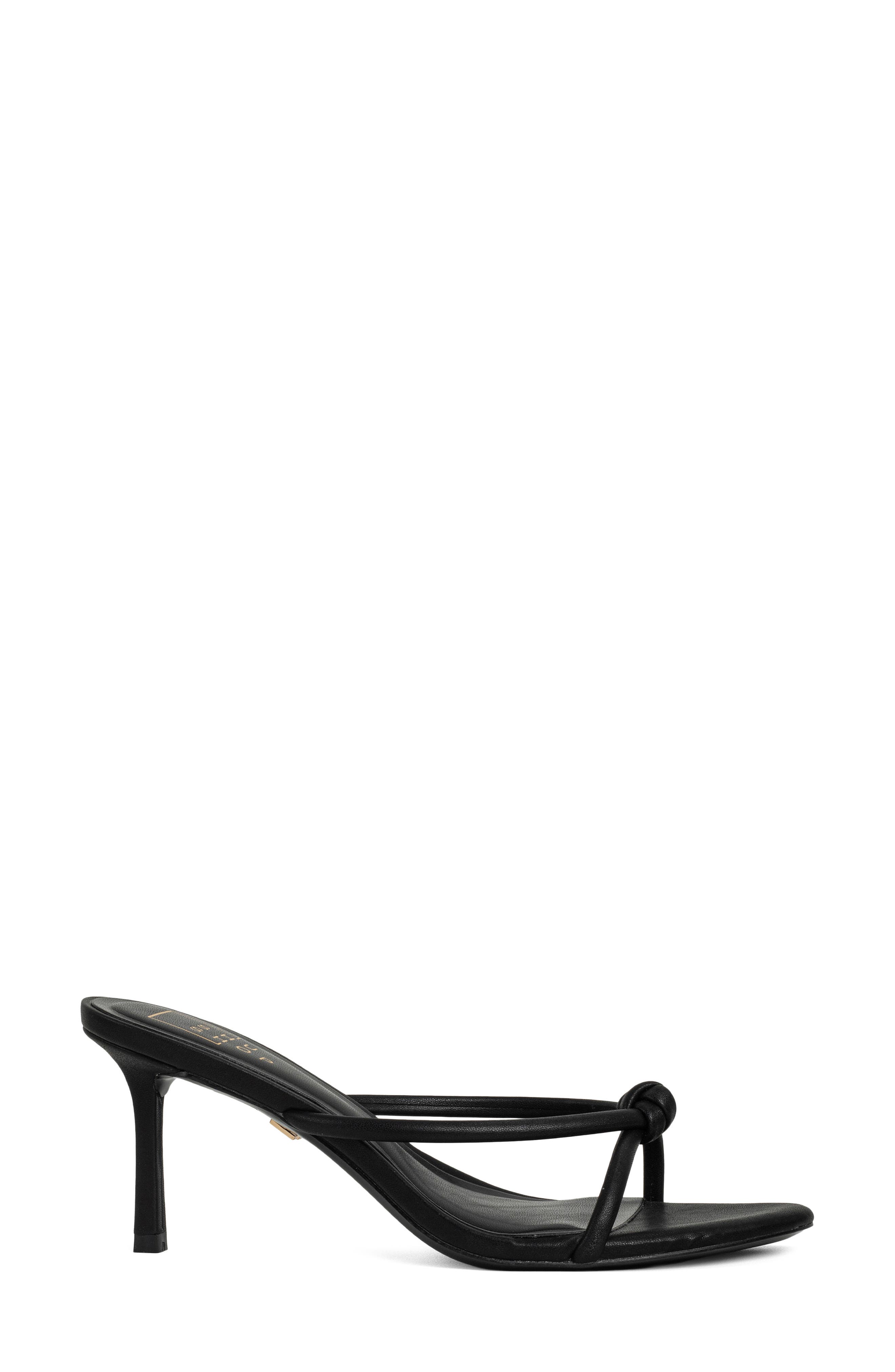 SHUSHOP Heidi Stiletto Sandal, Alternate, color, Black