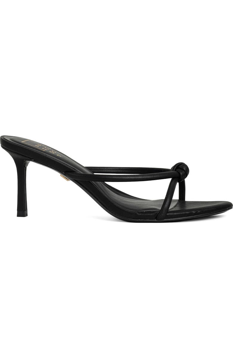 SHUSHOP Heidi Stiletto Sandal, Alternate, color, Black