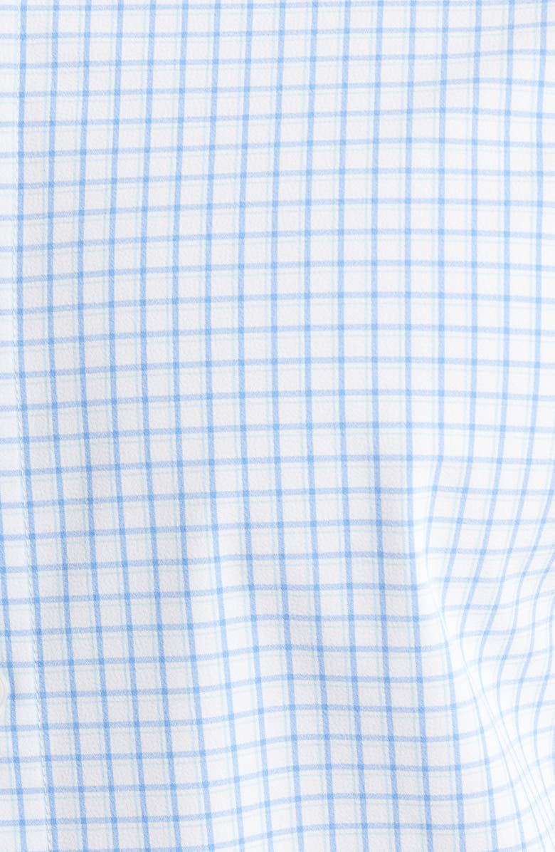 Mizzen+Main Leeward Trim Fit Check Button-Up Shirt, Alternate, color, Provence Logan Plaid