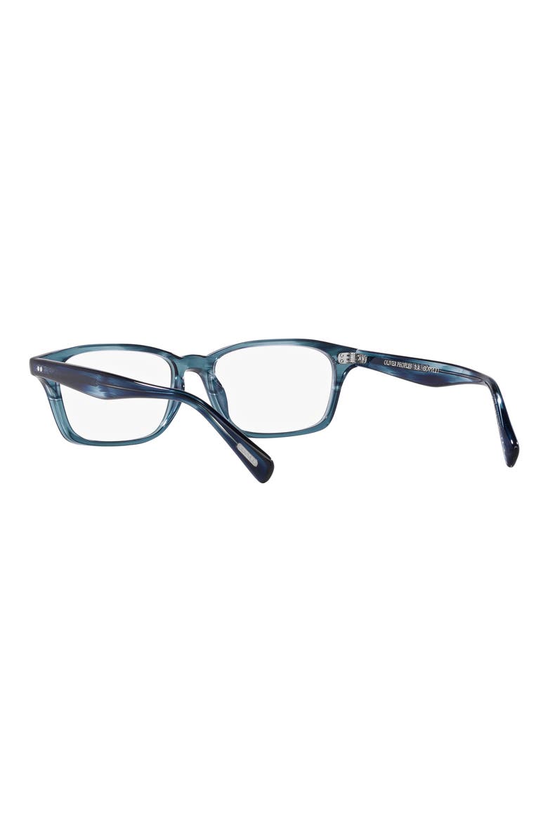 52mm Rectangle optical glasses, Alternate, color, DARK BLUE