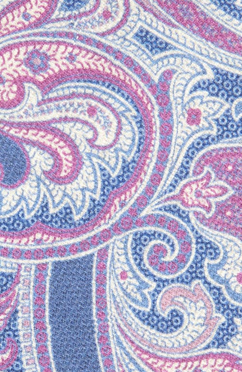 David Donahue Paisley Silk Tie In Multi