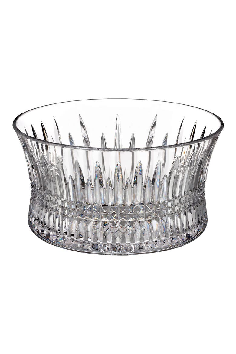 Lismore Diamond Lead Crystal Bowl, Alternate, color, CLEAR