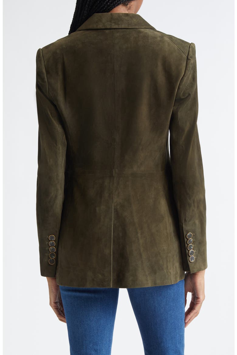 Duane Suede Dickey Jacket, Alternate, color, CYPRESS