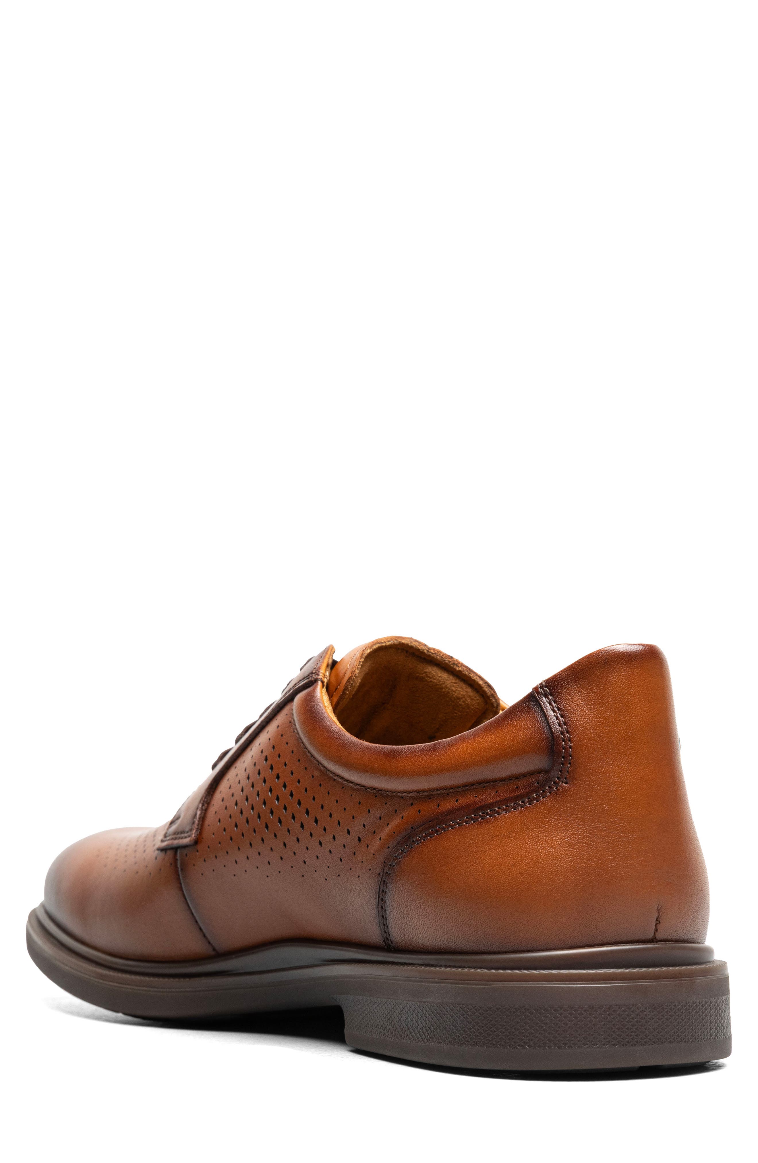 Highrise Perforated Oxford, Alternate, color, COGNAC