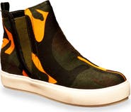 CHASE AND CHLOE Kendra High Top Wedge Sneaker