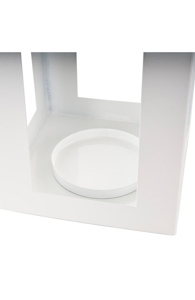 UMA Metal Candle Lantern, Alternate, color, White