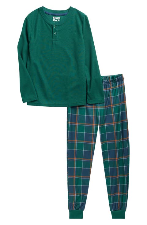 Kids' Fitted Two-Piece Pajamas (Big Kid)