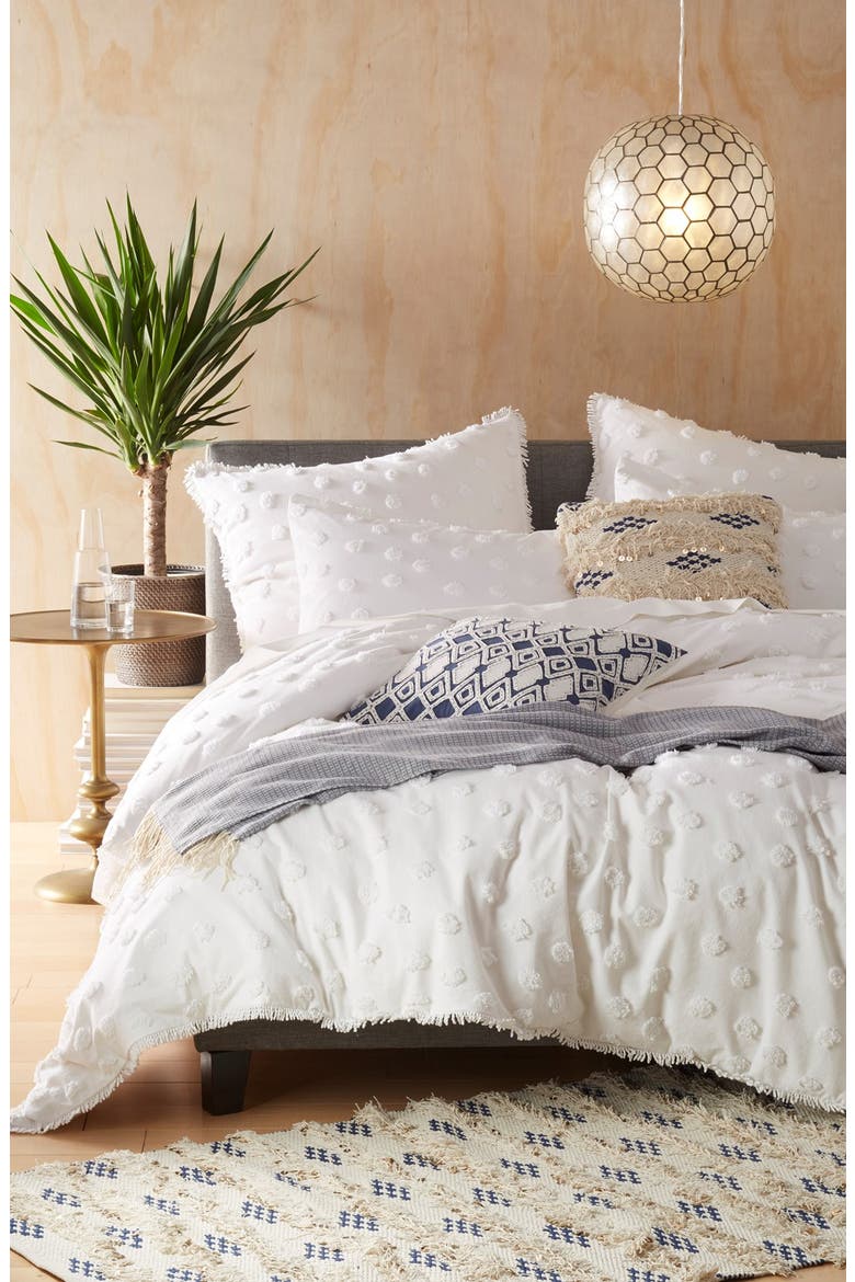 'Morocco' Pillow, Alternate, color, IVORY/ NAVY CROWN