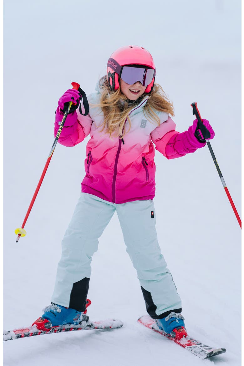 Kids' Winter Ski Jacket, Alternate, color, PINK