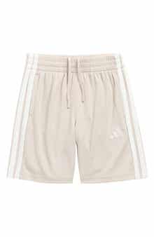 adidas Kids' 3-Stripes Mesh Shorts