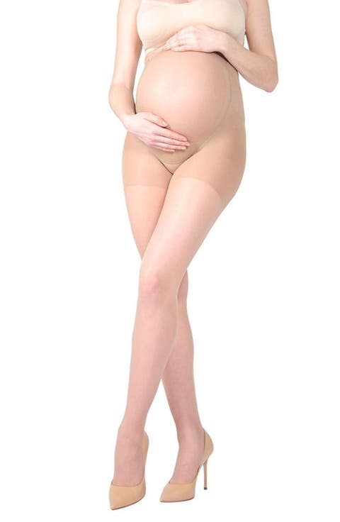 2-Pack Sheer Maternity Tights