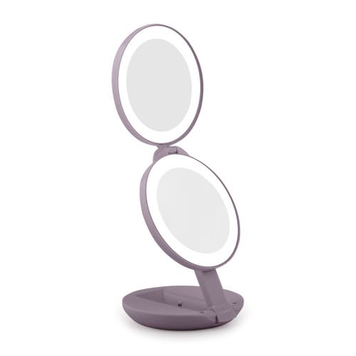 Zadro Lighted Travel Mirror With Magnification & Folding-to-compact