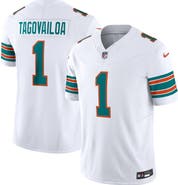 Nike Men's Nike Tua Tagovailoa White Miami Dolphins Vapor F.U.S.E. Limited Jersey
