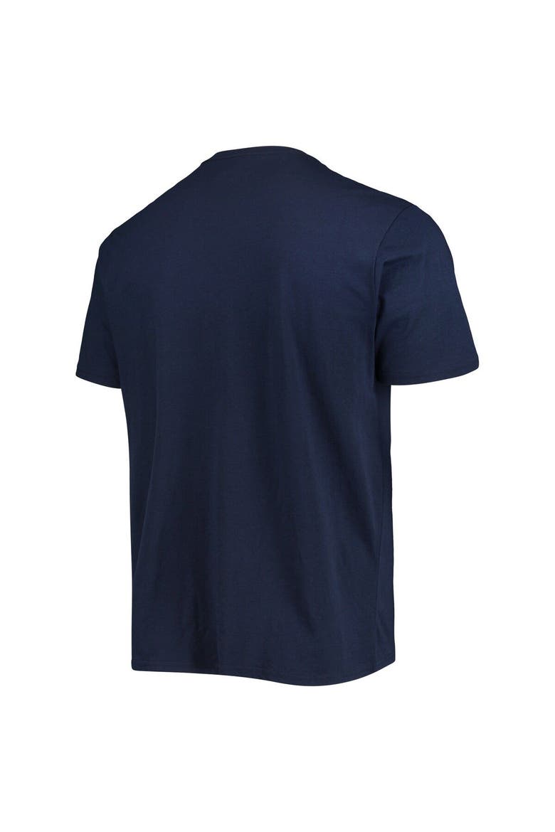 Men's Levelwear Navy Seattle Kraken Richmond Wordmark T-Shirt, Alternate, color, Navy