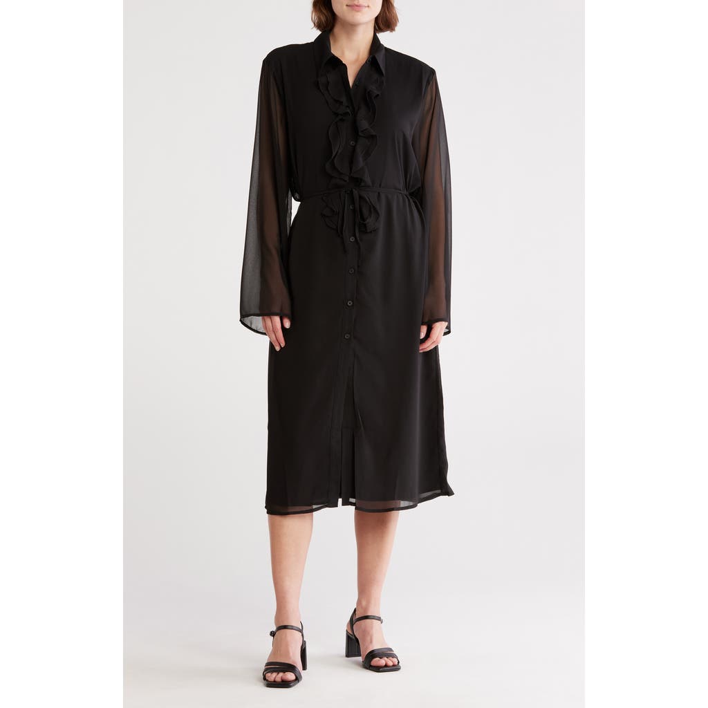 Area Stars Yasmine Ruffle Shirtdress