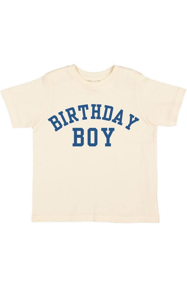Sweet Wink Birthday Boy Varsity Short Sleeve T-Shirt, Alternate, color, 