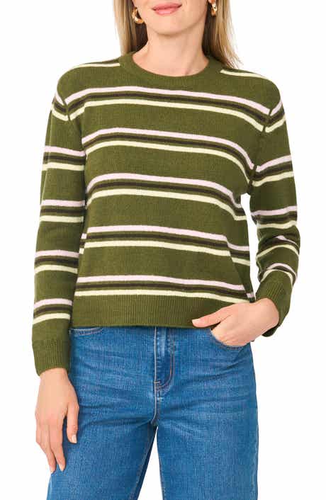 Stripe Crewneck Sweater