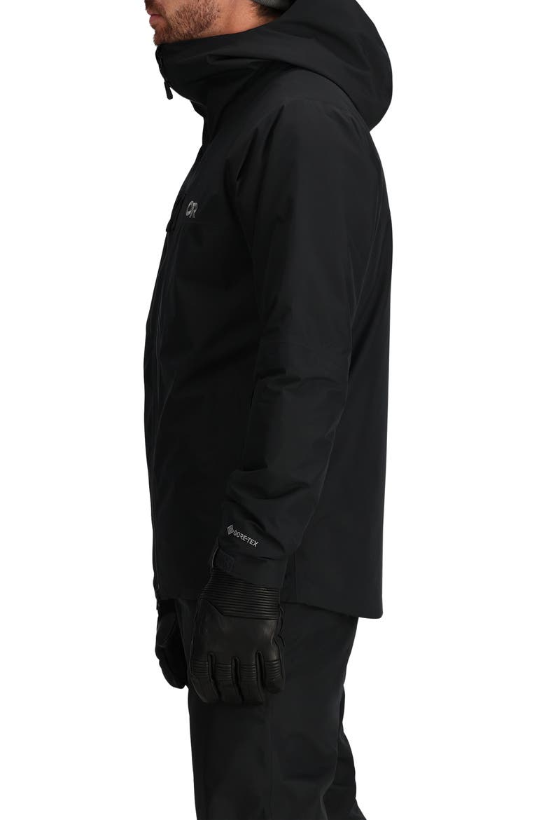 Tungsten II GORE-TEX® Waterproof Snow Jacket, Alternate, color, BLACK