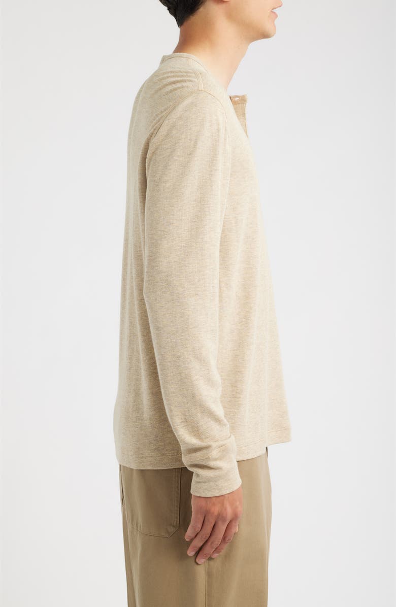 Vince Long Sleeve Pima Cotton & Modal Henley, Alternate, color,