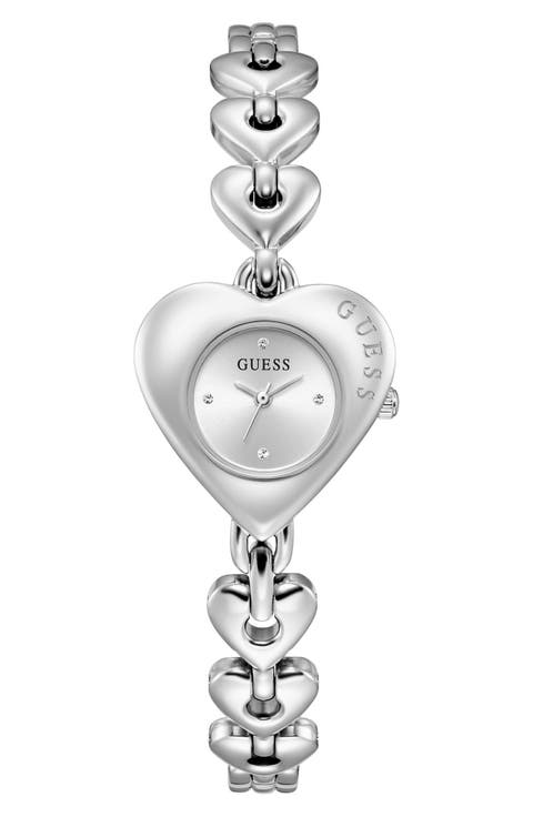 Valerie Heart Bracelet Watch, 28mm