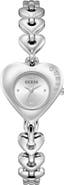 GUESS Valerie Heart Bracelet Watch, 28mm