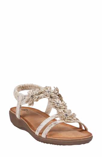 Lily Floral Slingback Sandal