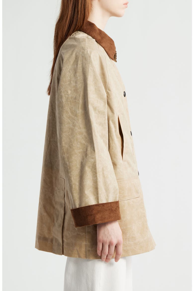 Madison Waxed Cotton Jacket, Alternate, color, KHAKI