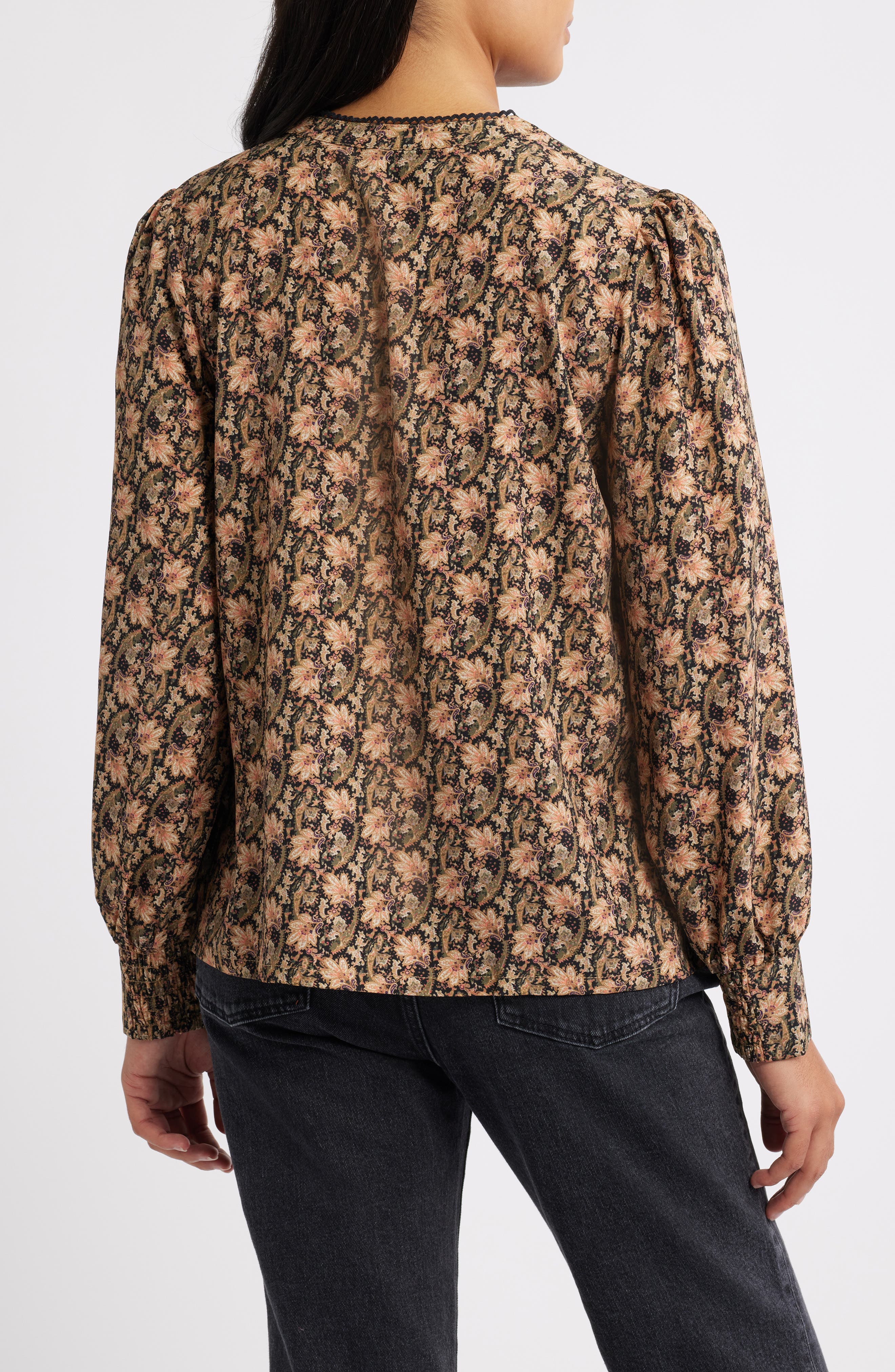 Lace Edge Shirt - image 2
