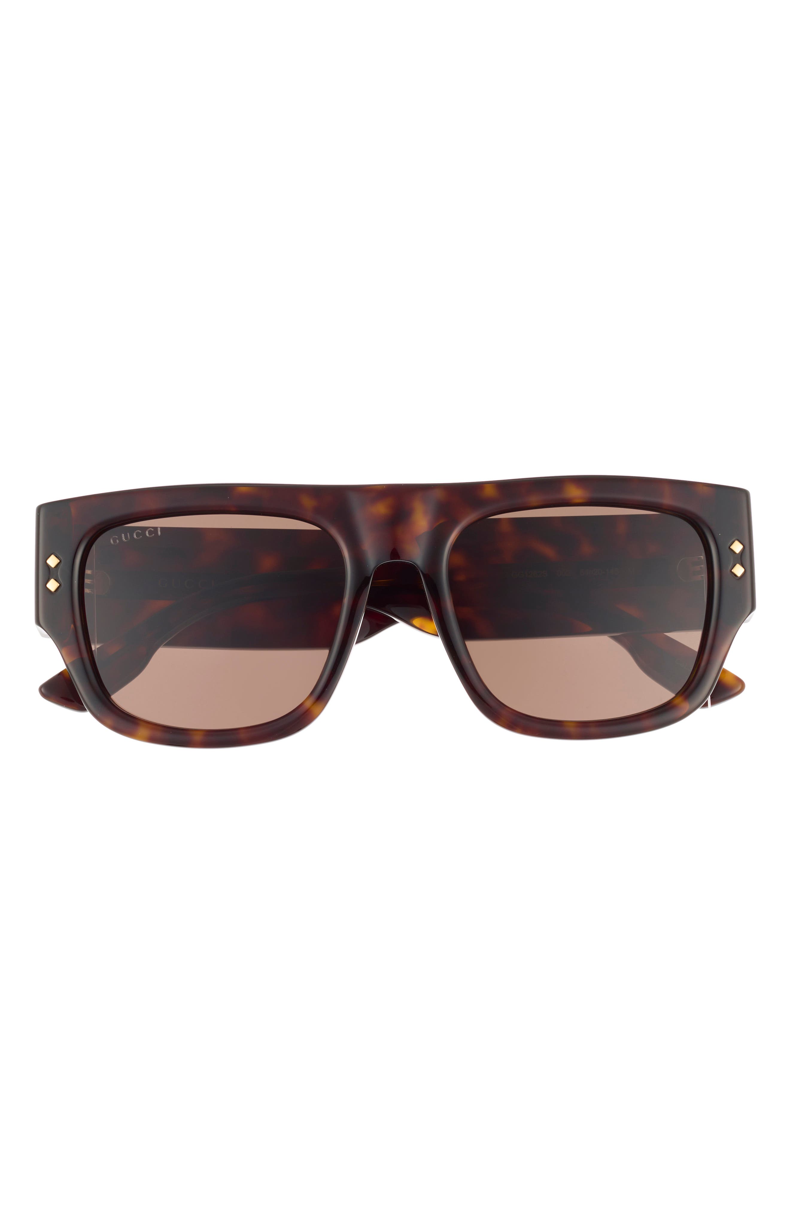 Gucci 54mm Square Sunglasses