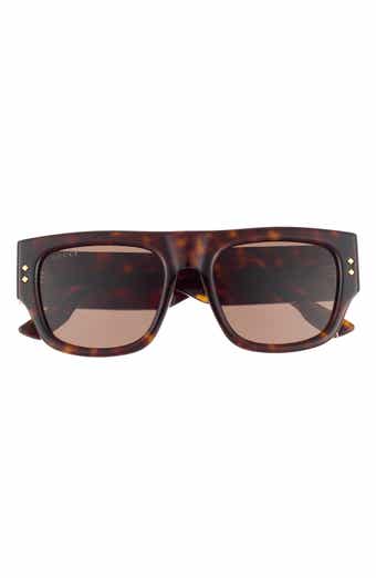 Gucci 54mm Square Sunglasses