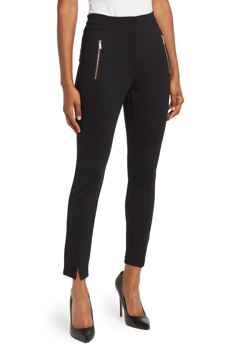 Ellen Tracy Ponte Leggings, Main, color, 