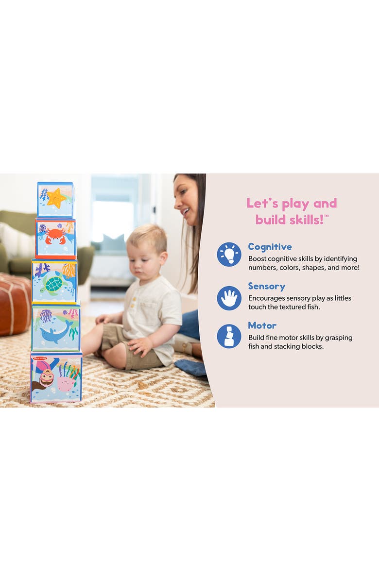 Melissa & Doug x Ms. Rachel<sup>™</sup> Sort & Count Nesting Blocks Playset, Alternate, color, 