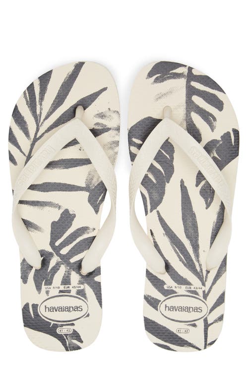 Havaianas Aloha Flip Flop In Beige