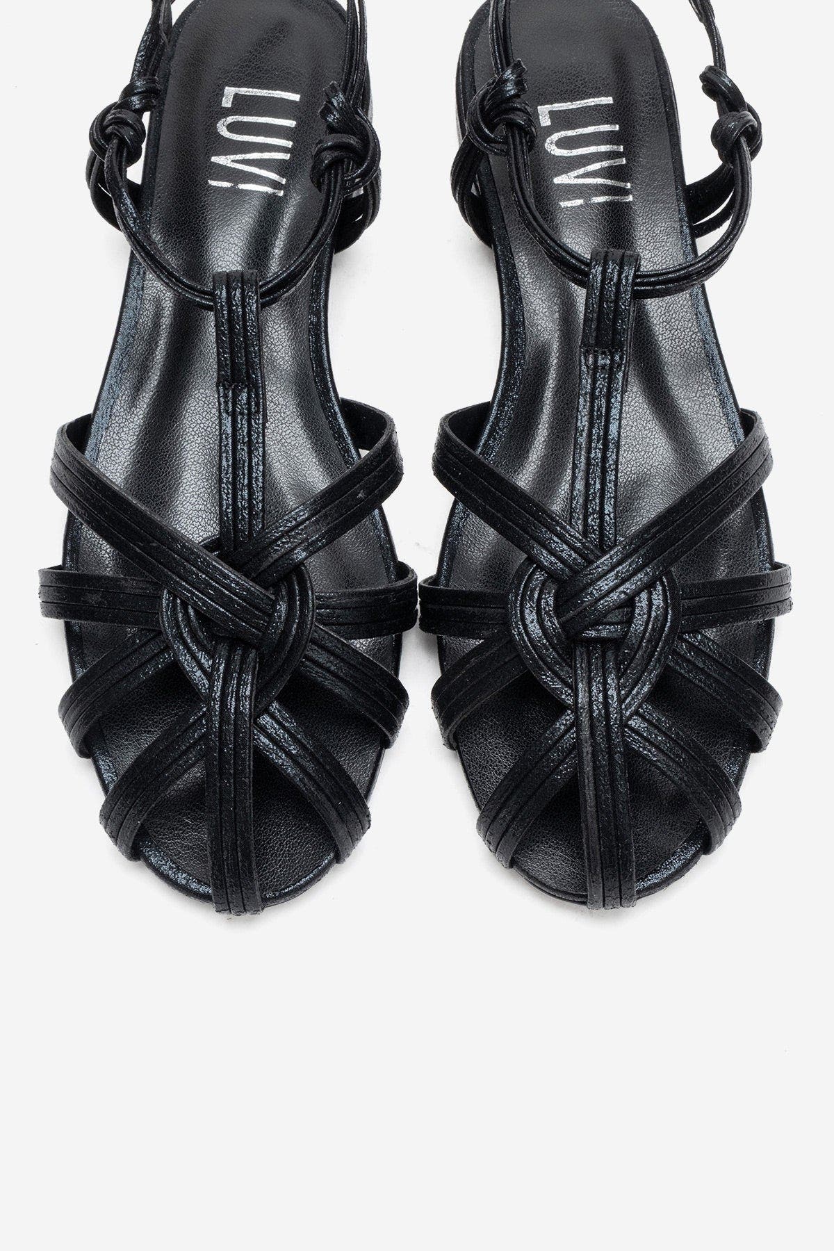 Prologue Shoes Rosse Block Heel Sandal, Alternate, color, Black