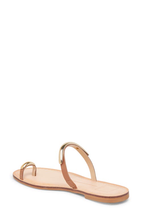 Dolce Vita Wink Slide Sandal In Saddle Leather