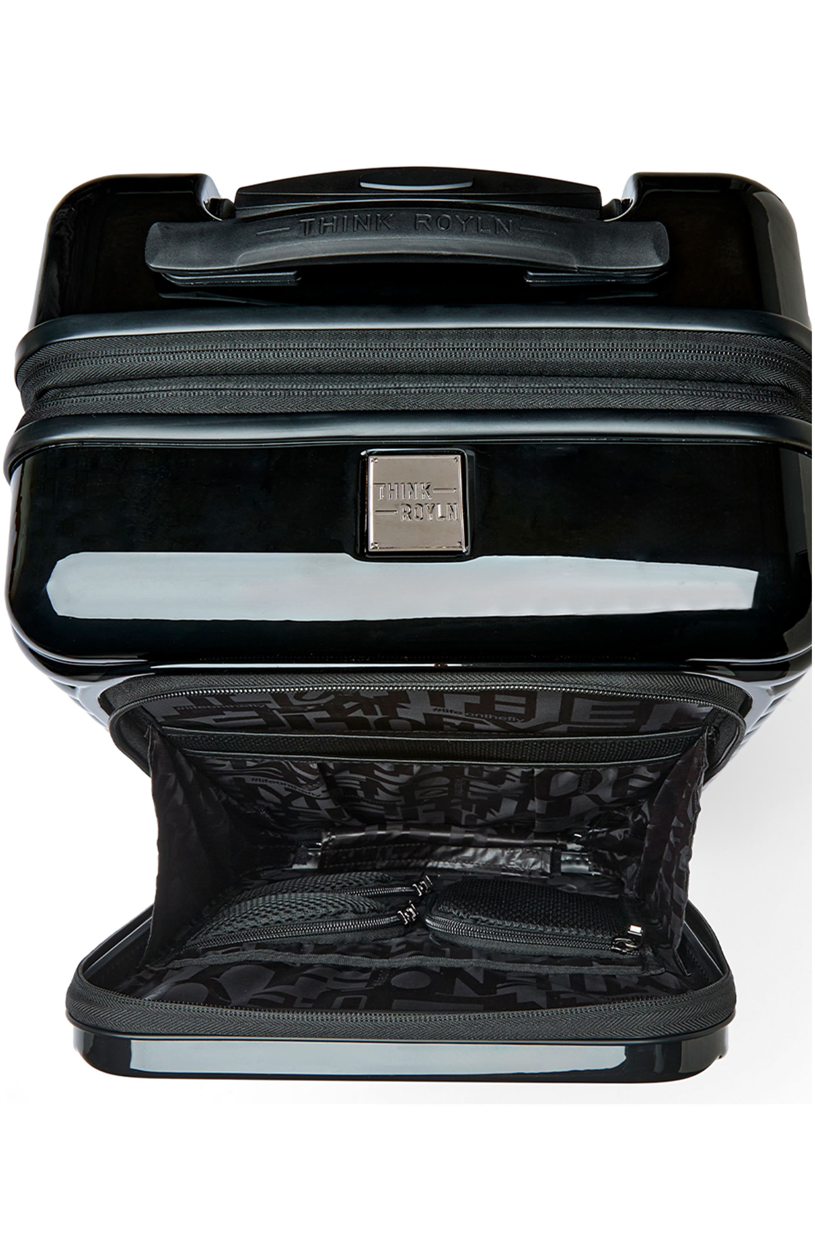 THINK ROYLN Accomplice Suitcase, Alternate, color, Black