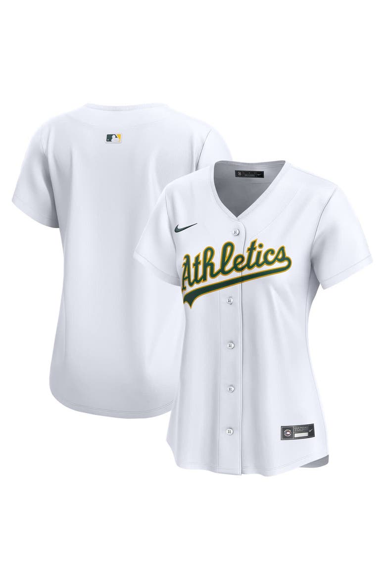 Women's Nike  White Athletics Home Limited Jersey, Alternate, color, White