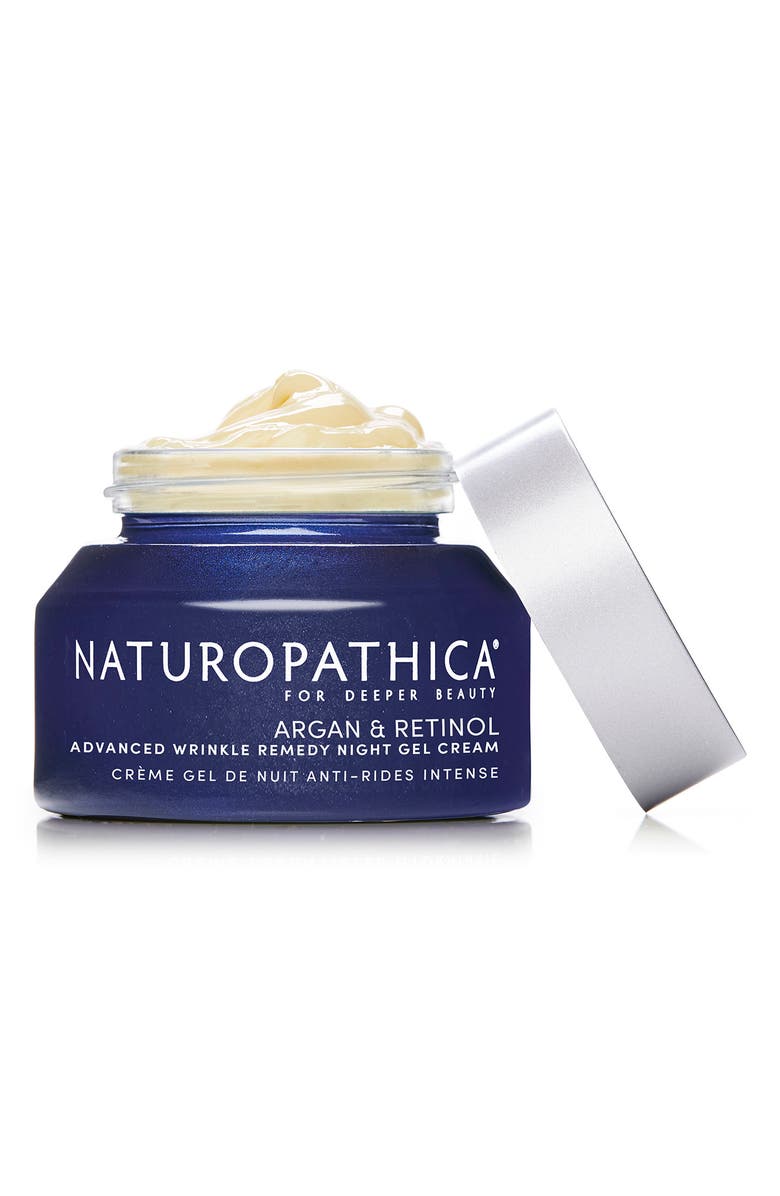 Naturopathica<sup>®</sup> Argan & Retinol Advanced Wrinkle Remedy Night Gel Cream, Alternate, color,