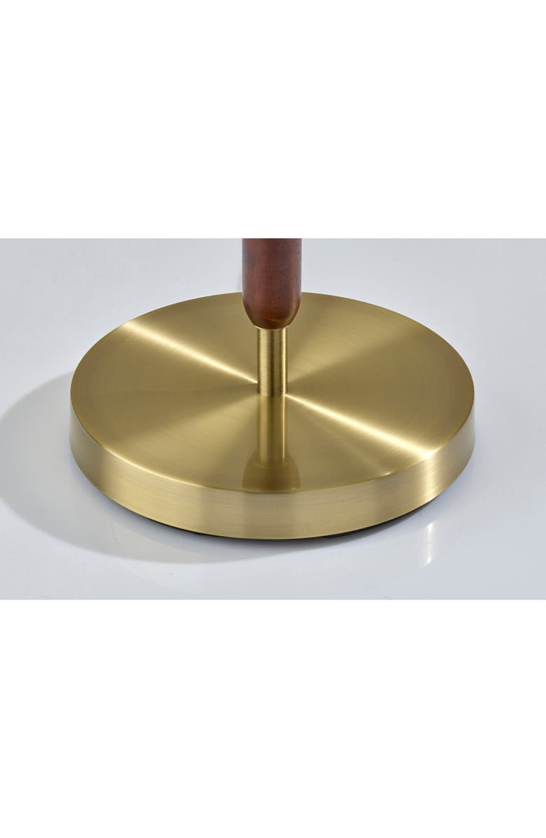 ADESSO LIGHTING Laine Floor Lamp, Alternate, color, Antique Brass