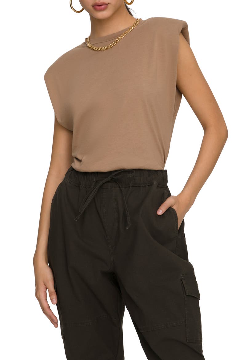 Strong Shoulder Tank, Main, color, TAUPE001