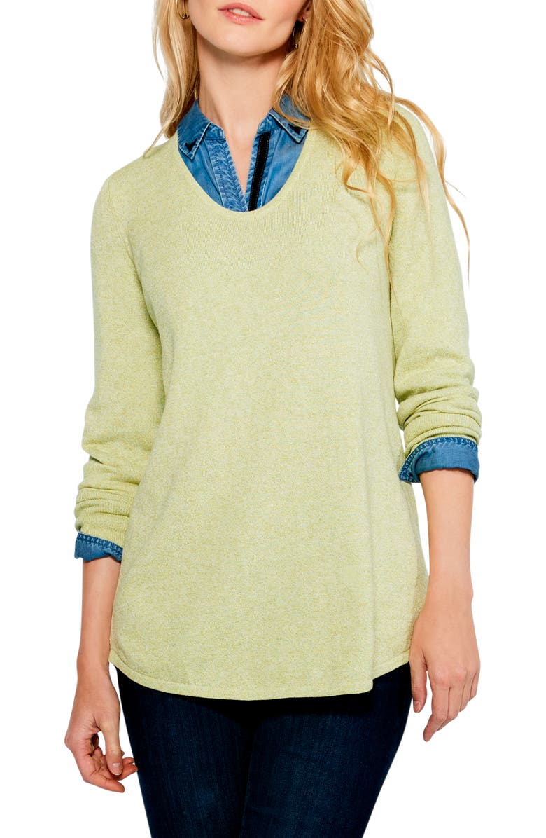 NIC+ZOE Vital V-Neck Sweater, Main, color,