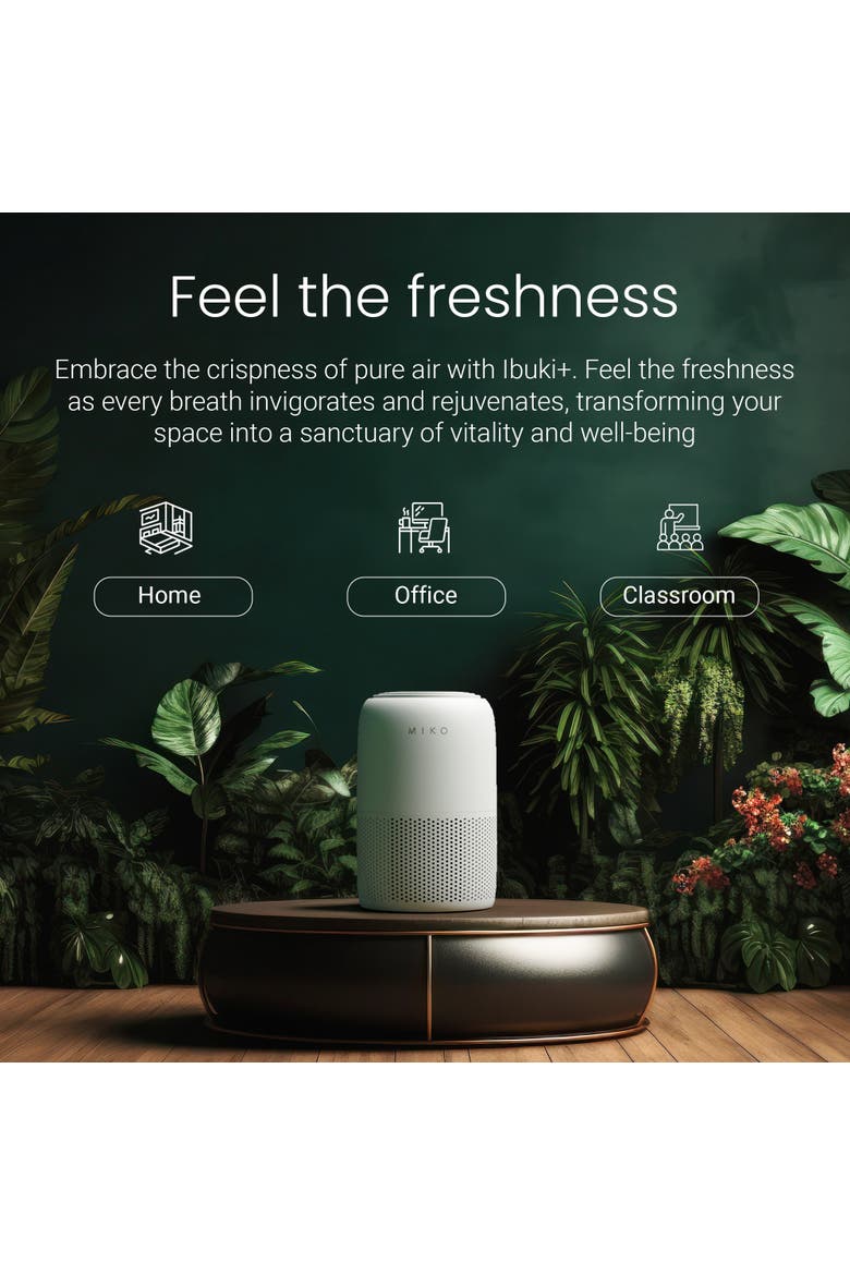 Smart True HEPA Air Purifier with App Control - Covers up to 770 Sq. Ft., Alternate, color, Grey
