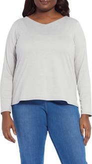 Lyssential V-Neck Long Sleeve Top