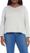 Lyssential V-Neck Long Sleeve Top