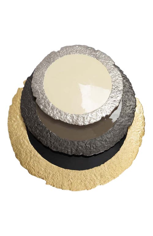 Lunares Lazy Susan In Gold