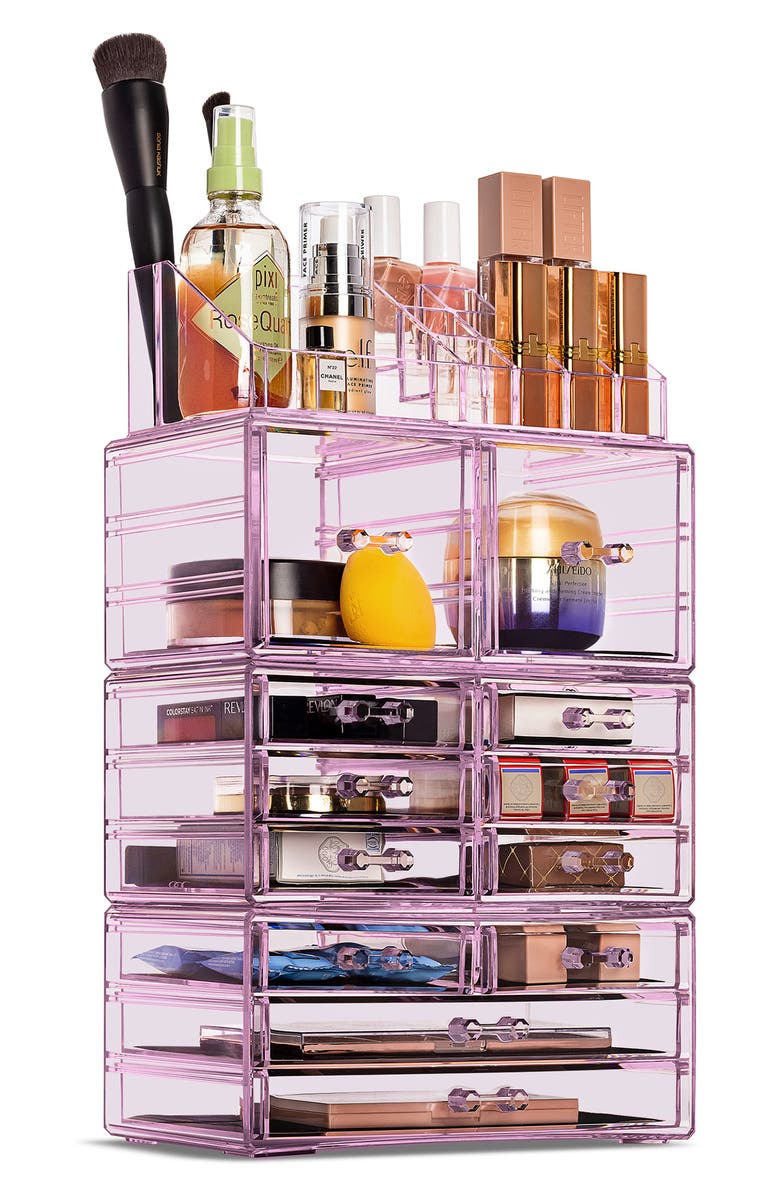 SORBUS Makeup and Jewelry Storage Case, Alternate, color, 