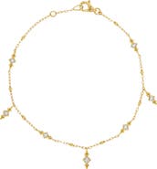 Bony Levy Mykonos 18K Yellow Gold Diamond Charm Bracelet