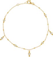 Bony Levy Mykonos 18K Yellow Gold Diamond Charm Bracelet