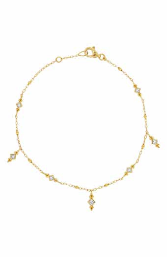 Bony Levy Mykonos 18K Yellow Gold Diamond Charm Bracelet
